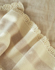 Organic Knit Blanket 'Oat Melange'