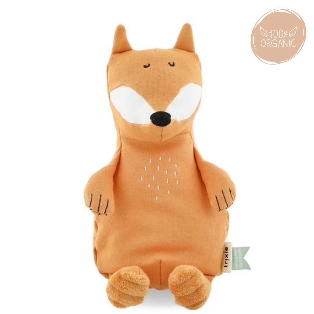 organic mr fox soft toy