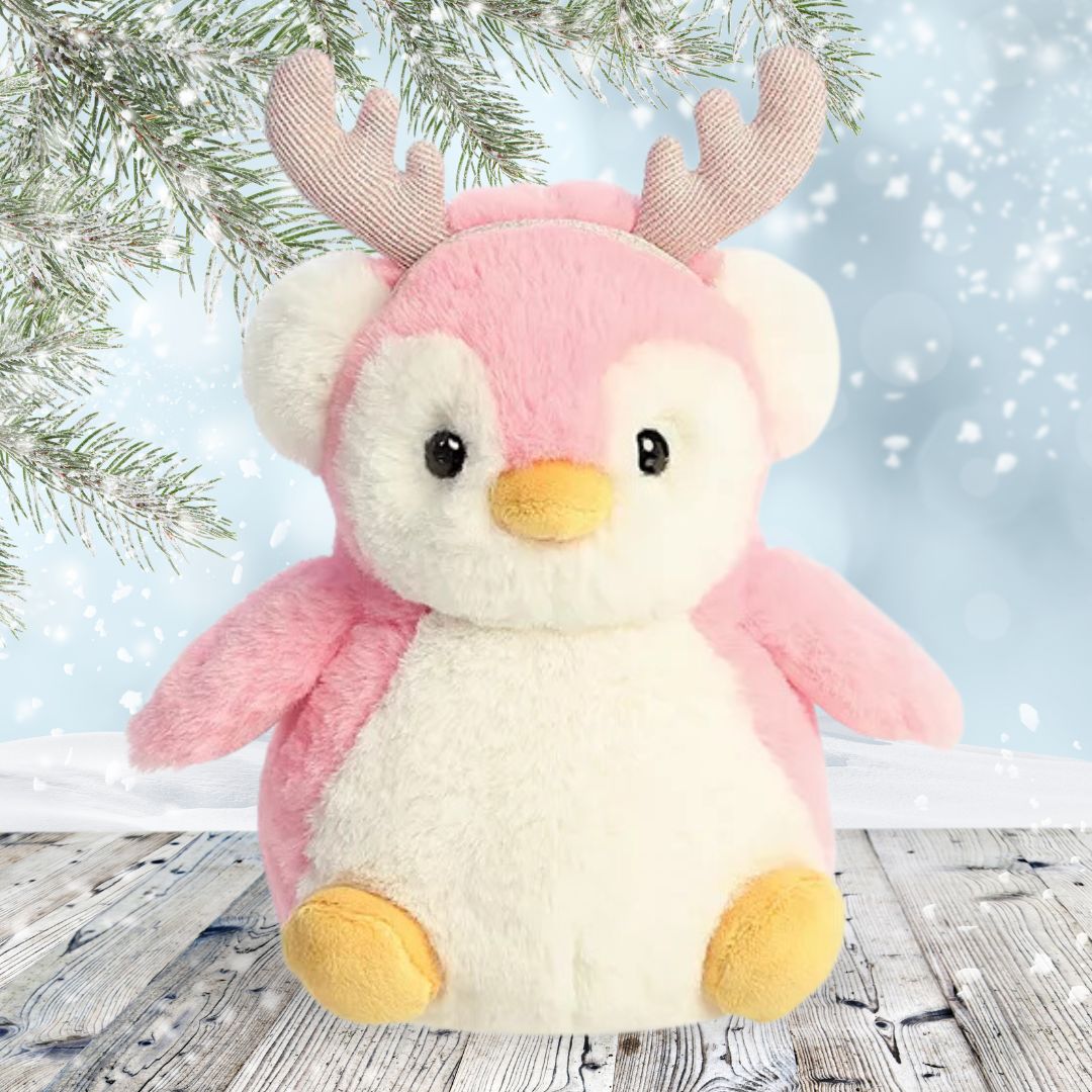 penguin soft toy christmas