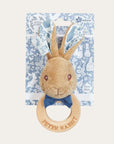 Peter Rabbit baby ring rattle.