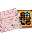 chocolates pink box holdsworth selection its a girl