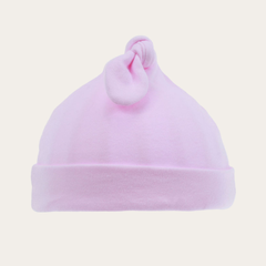 100% Cotton Pink Knott Baby Hat