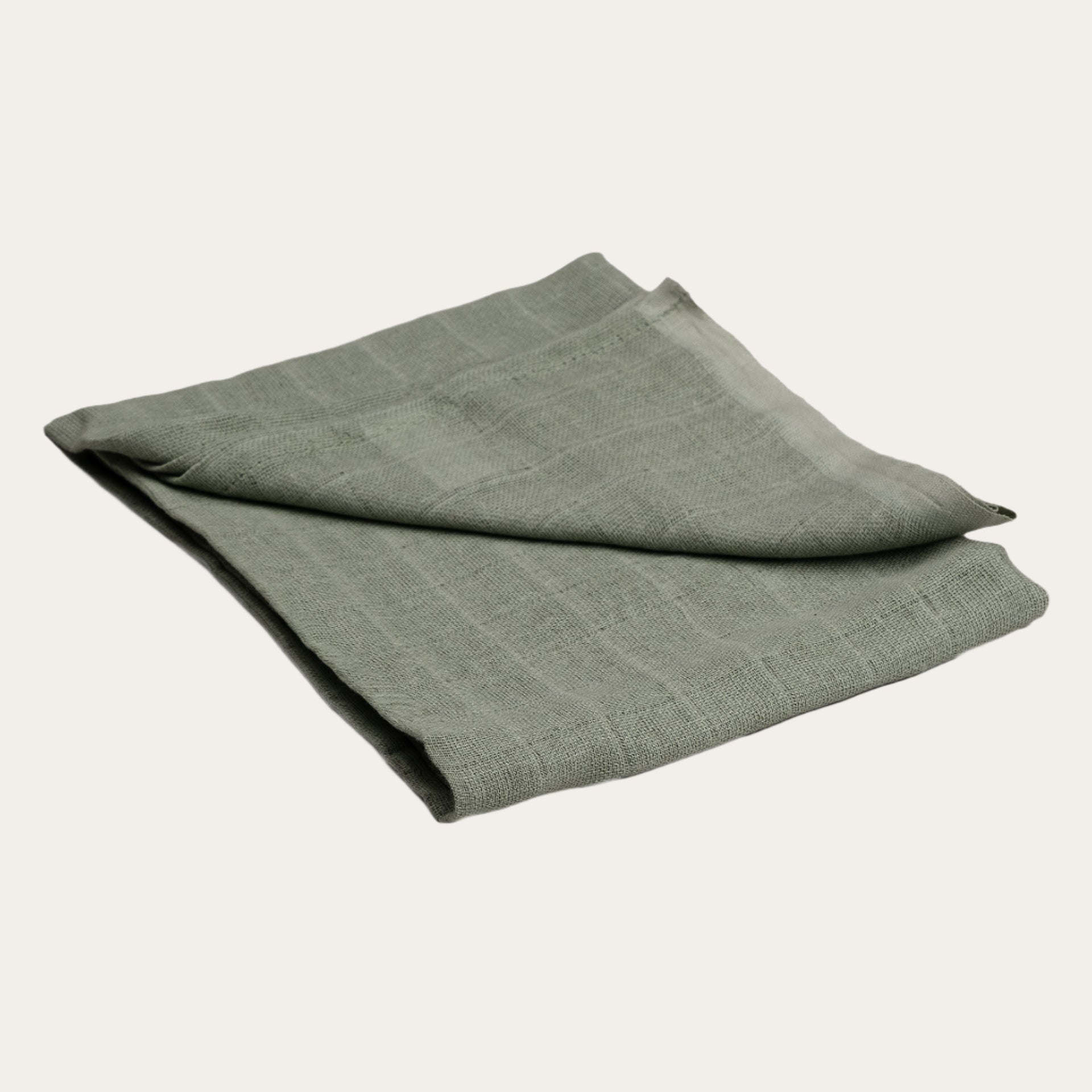 Sage Green Muslin Squares – 100% Cotton Baby Essentials (Pack of 6)