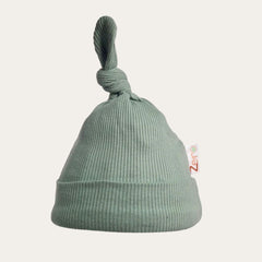 Unisex Baby Hat Sage Green Eco Friendly - 100% Cotton