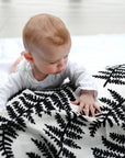 Extra Large Sensory Muslin 'Fern'