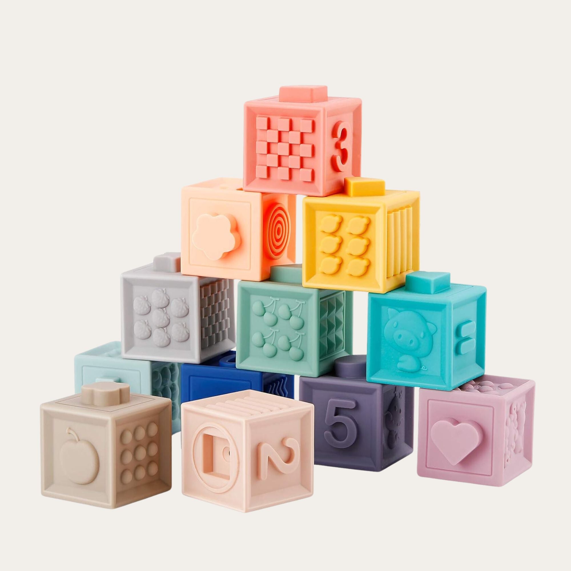 My First Learning Cubes Montessori Sensory Toys