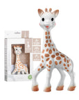 Sophie la girafe baby teething toy natural rubber.