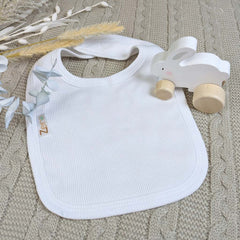 Eco Friendly 'Zero' White Ribbed Bib