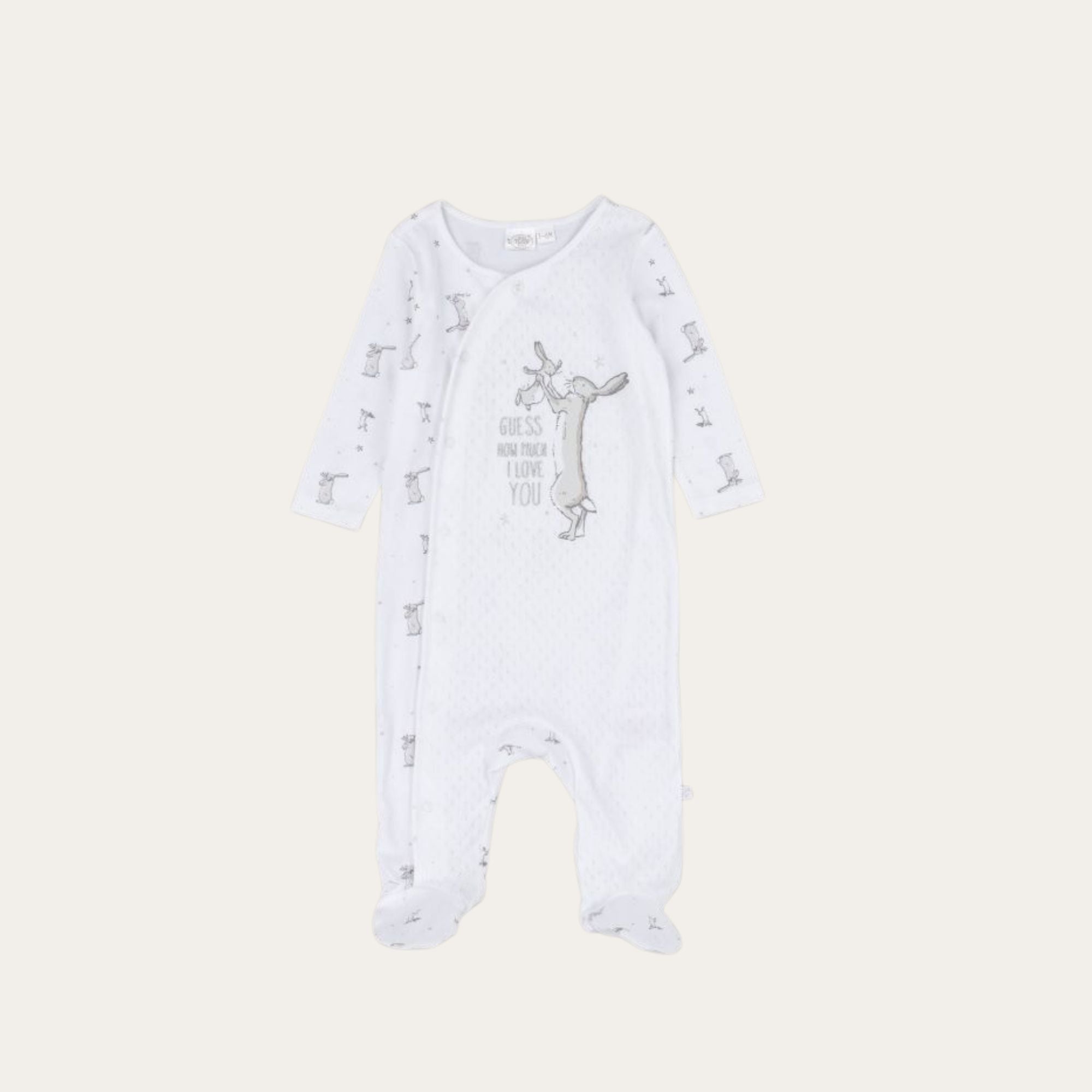 Baby Clothing 'Guess How Much I Love You' Baby Grow Sleep Suit Unisex Baby Clothes