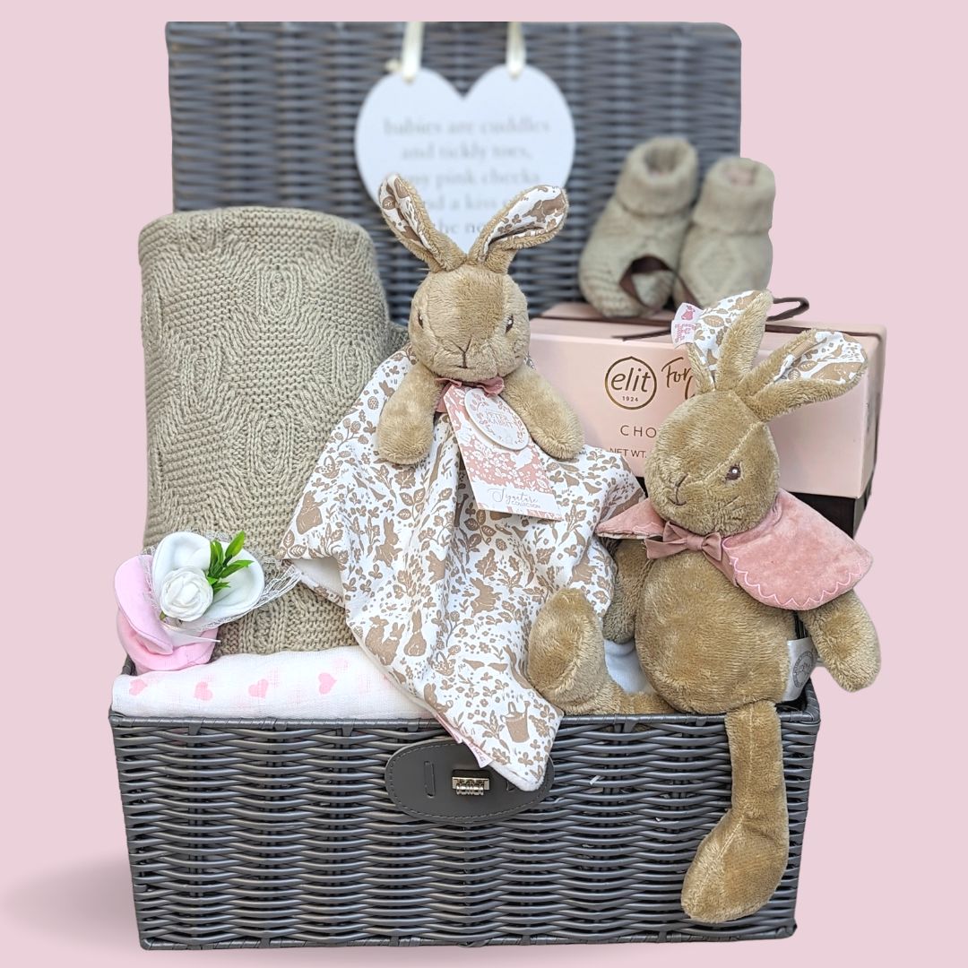 Baby Girl Hamper - Flopsy Bunny - Baby Girl Gifts – Bumbles & Boo