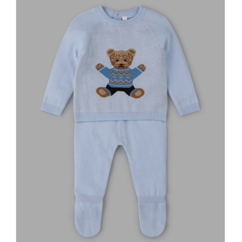 Bear Baby Boys Knitted x2 Outfit