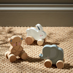 Wooden Push Toy by Bambino