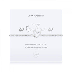 A little new mum silver bracelet by Joma Jewellery