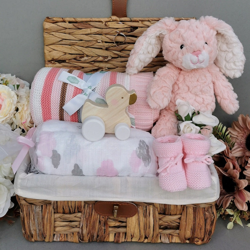 Baby Girl Hampers - Gorgeous Baskets For Girls - Bumbles & Boo