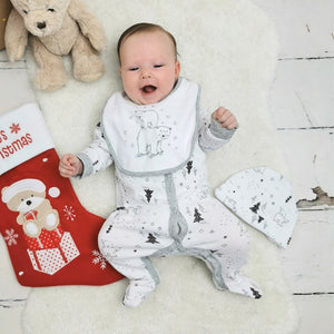 Baby christmas clothing.