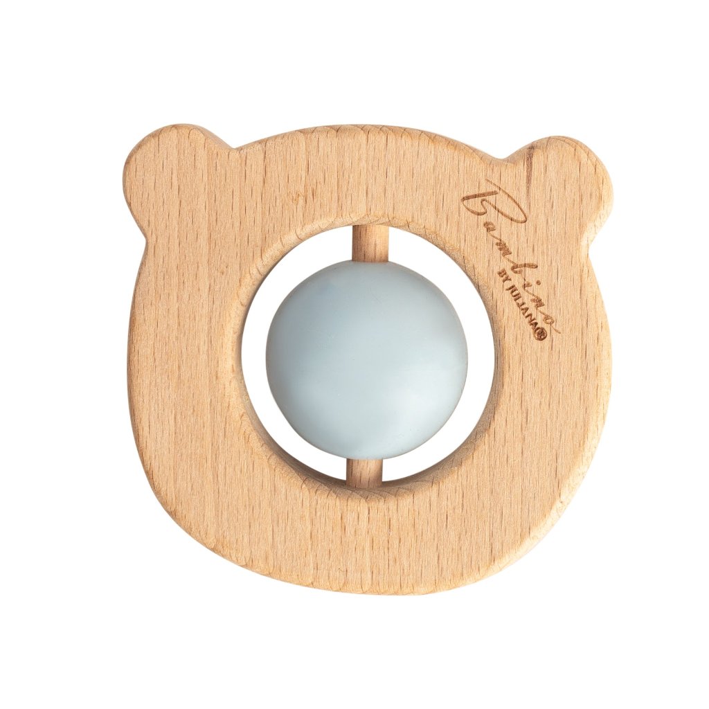 Wooden Baby Teether - Bear