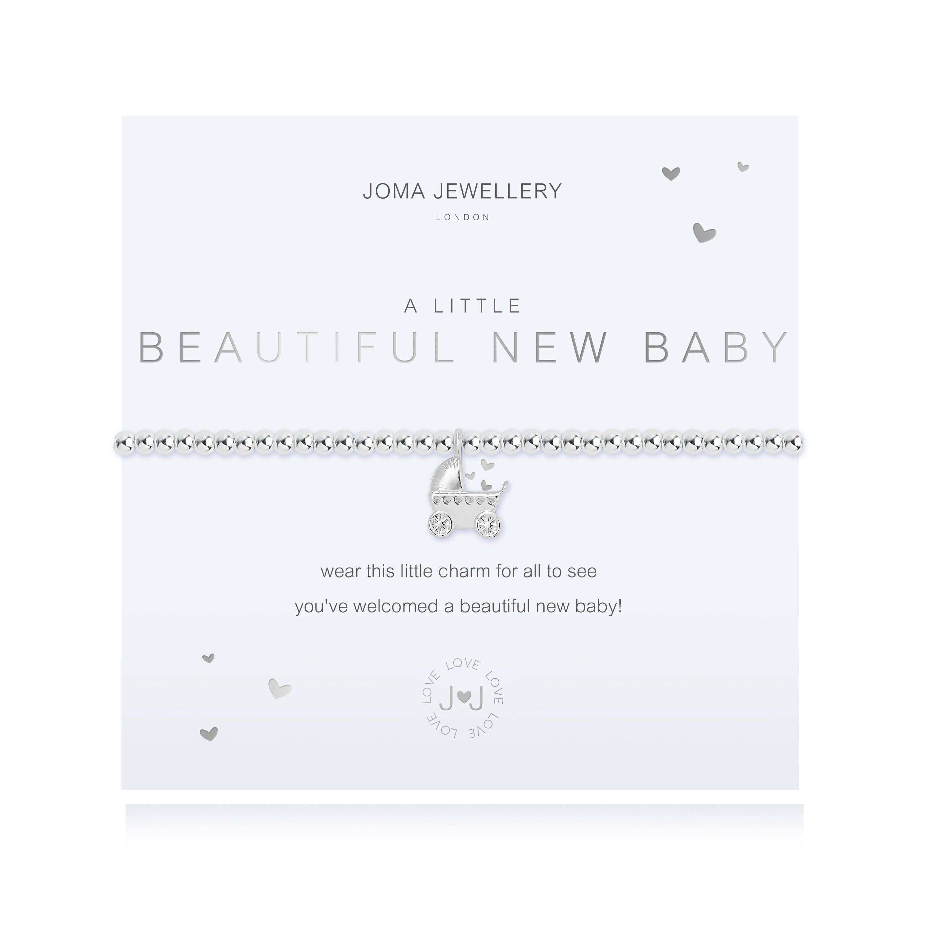 New Mum Bracelet - Pram Charm - Silver Plated – Bumbles & Boo