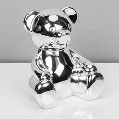 Silver Plated Money Box 'Teddy Bear'